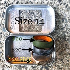 Groove Rings (size 14)